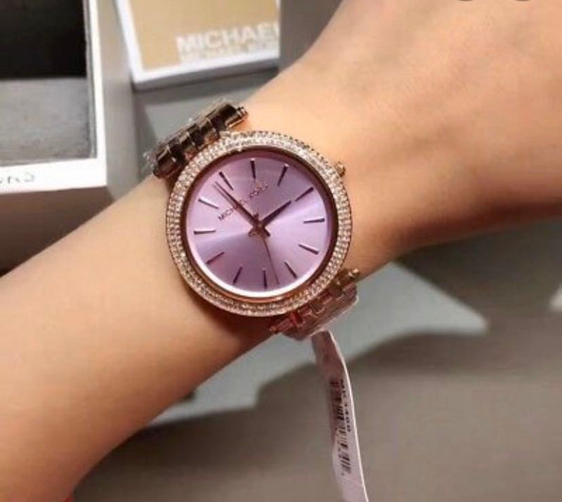 Michael Kors Darci Purple Dial Ladies Watch | MK3400