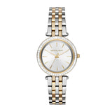 Michael Kors Mini Darci Two Tone Silver Dial Women's Watch | MK3405