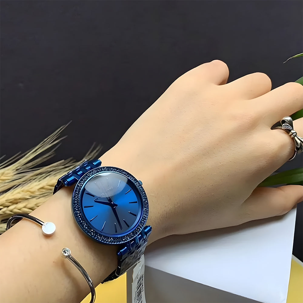 Michael Kors Women's Darci Blue Watch MK3417