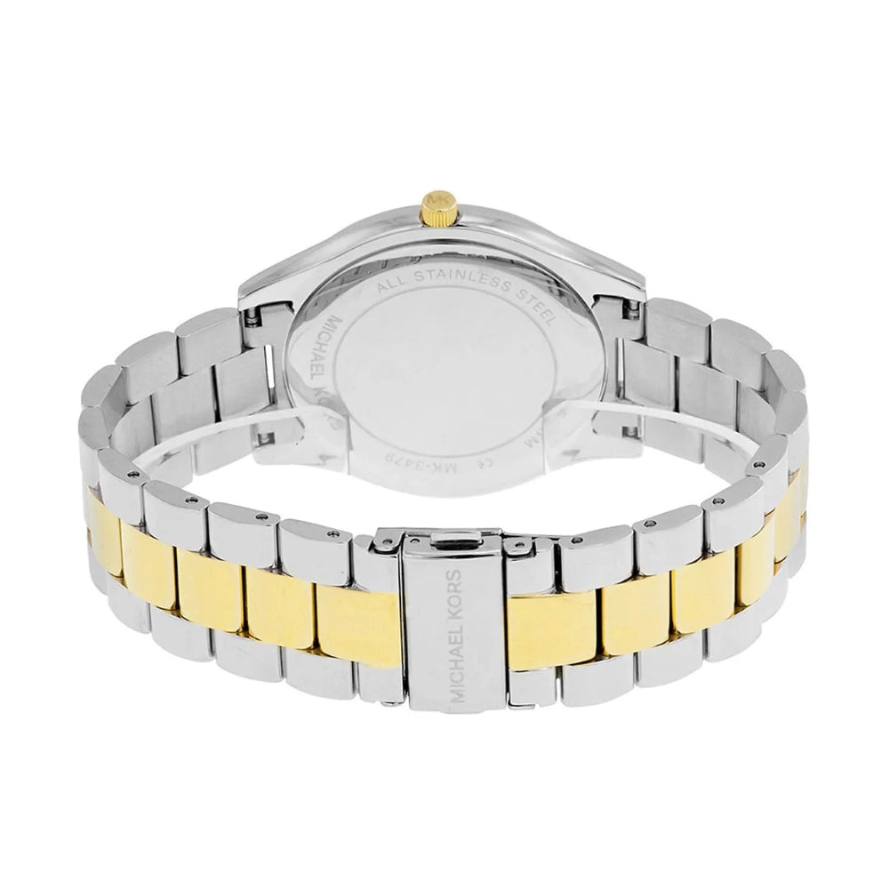 Michael Kors Runway Two Tone Blue Dial Ladies Watch | MK3479