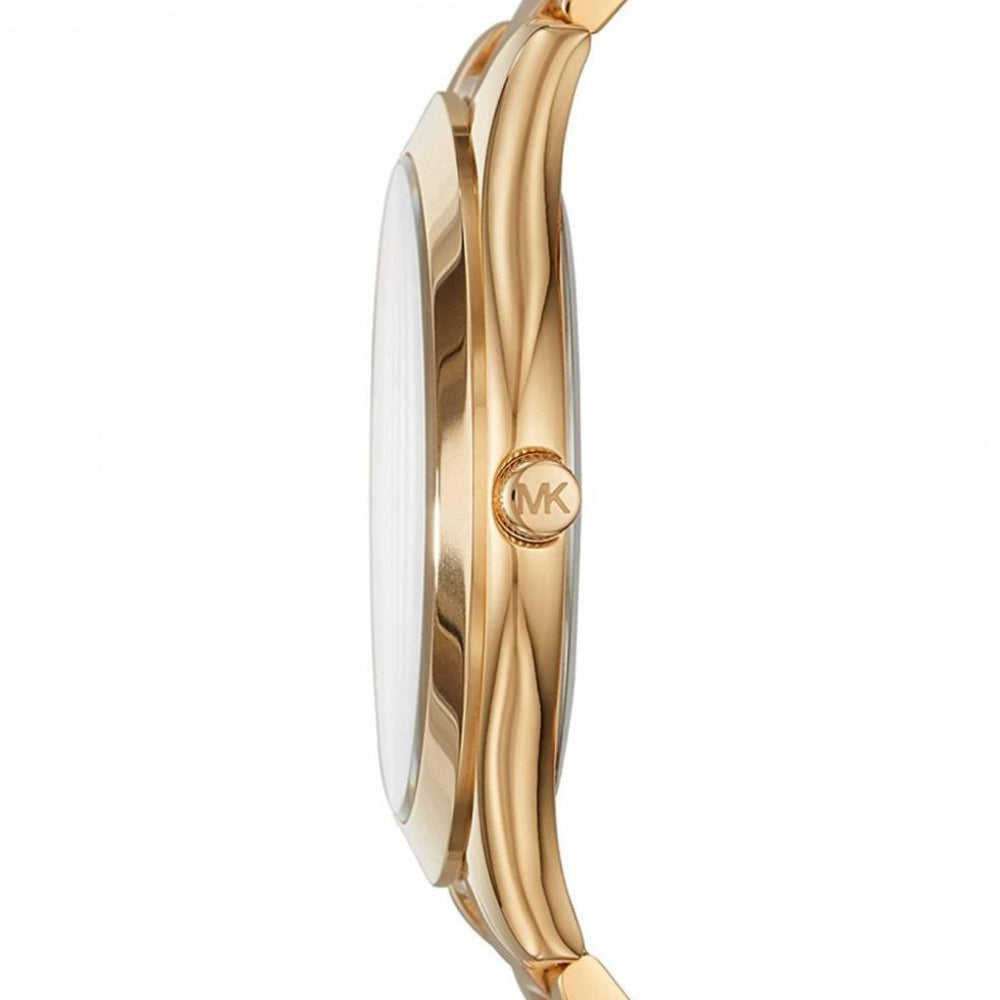 Michael Kors Gold Tone Blue Dial Ladies Watch | MK3492 