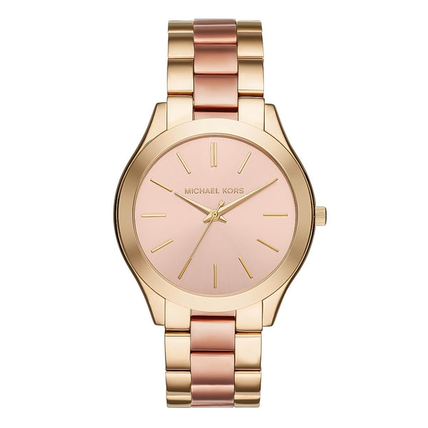 Michael Kors Slim Runway Pink Dial Ladies Watch | MK3493