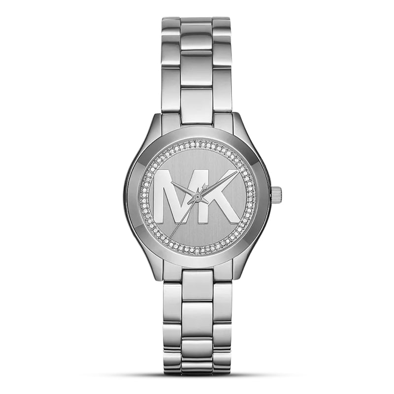 Michael Kors Mini Runway Silver Dial Ladies Watch| MK3548