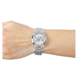 Michael Kors Mini Runway Silver Dial Ladies Watch| MK3548