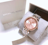 Michael Kors Darci Champagne Dial Ladies Watch | MK3726