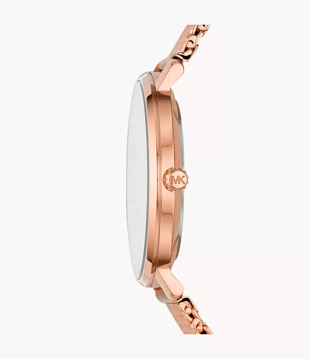 Michael Kors Pyper Three-Hand Rose Gold-Tonel Ladies Watch| MK4340