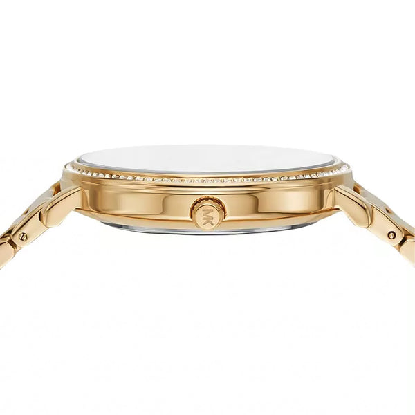 Michael Kors Melissa Pavé Gold-Tone Dial Ladies Watch | MK4371