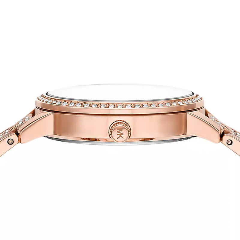 Michael Kors Melissa Pavé Rose Gold Dial Ladies Watch | MK4372