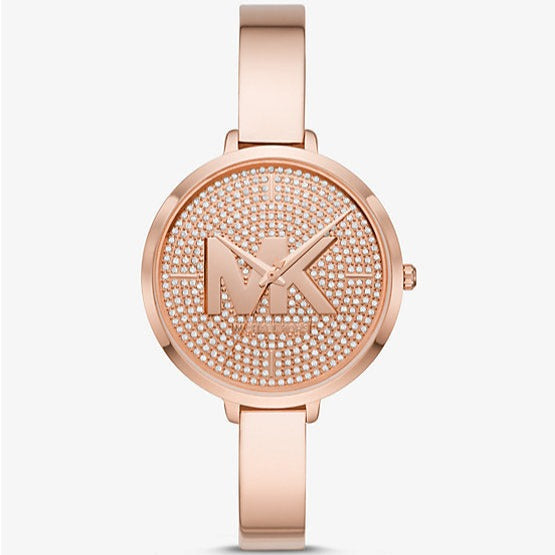 Michael Kors Charley Pavé Rose Gold-Tone Women's Watch | MK4433