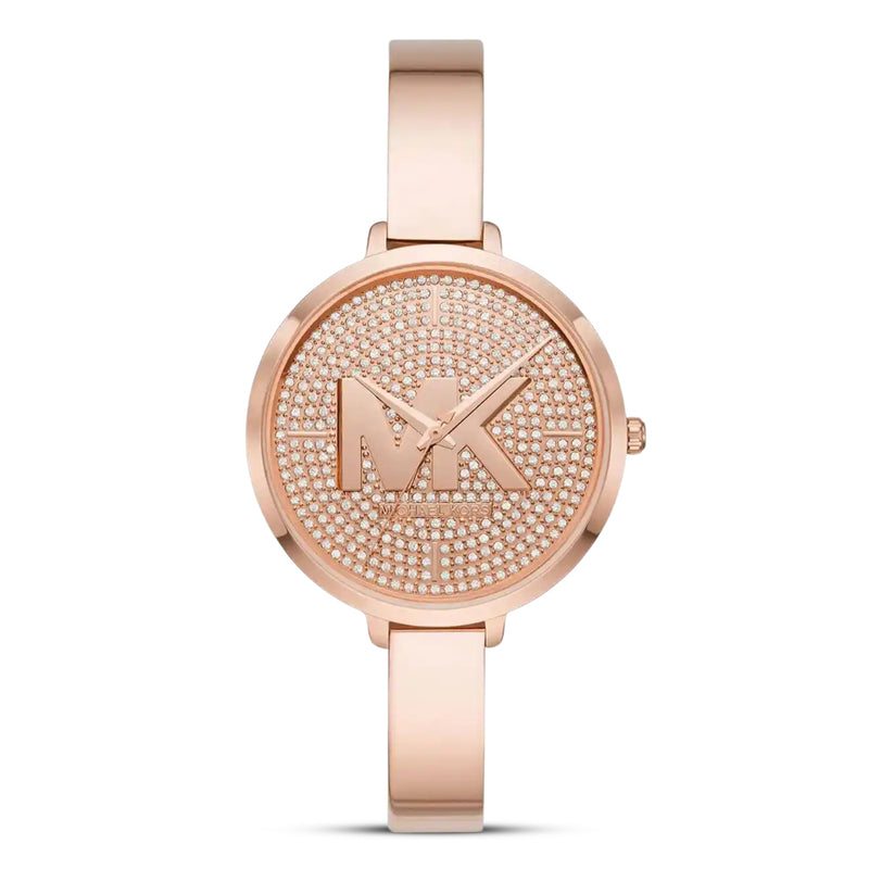 Michael Kors Charley Pavé Rose Gold-Tone Women's Watch | MK4433