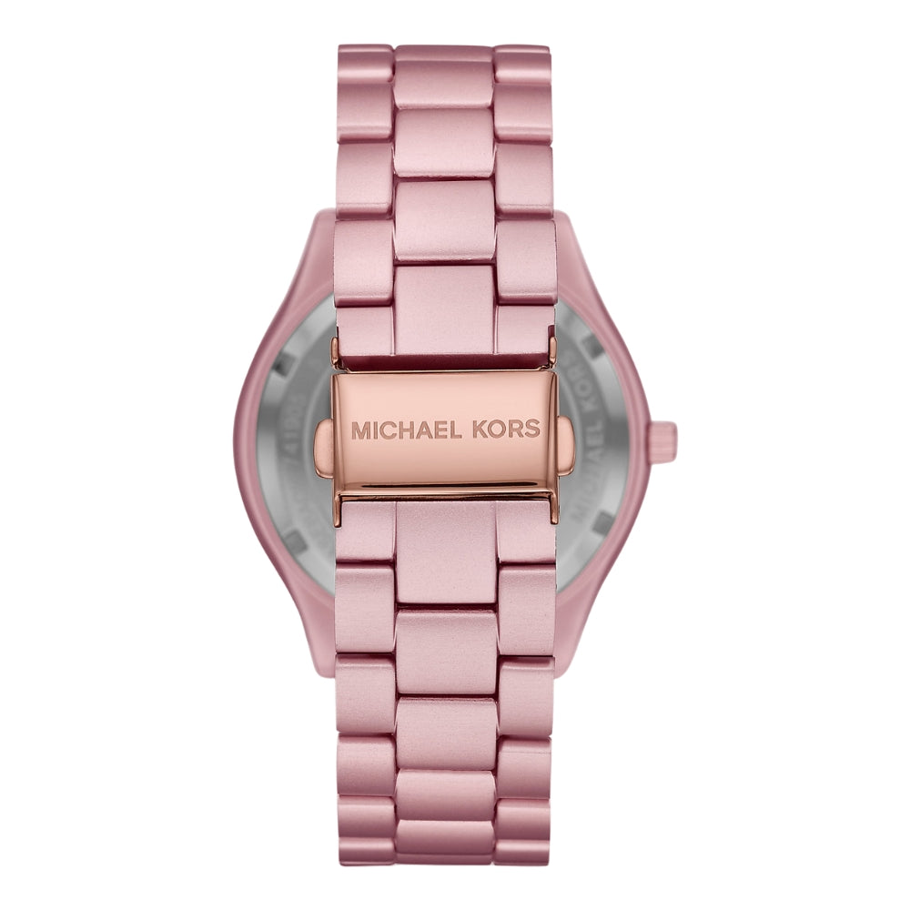 Michael Kors Slim Runway Pink-Tone Ladies Watch | MK4456