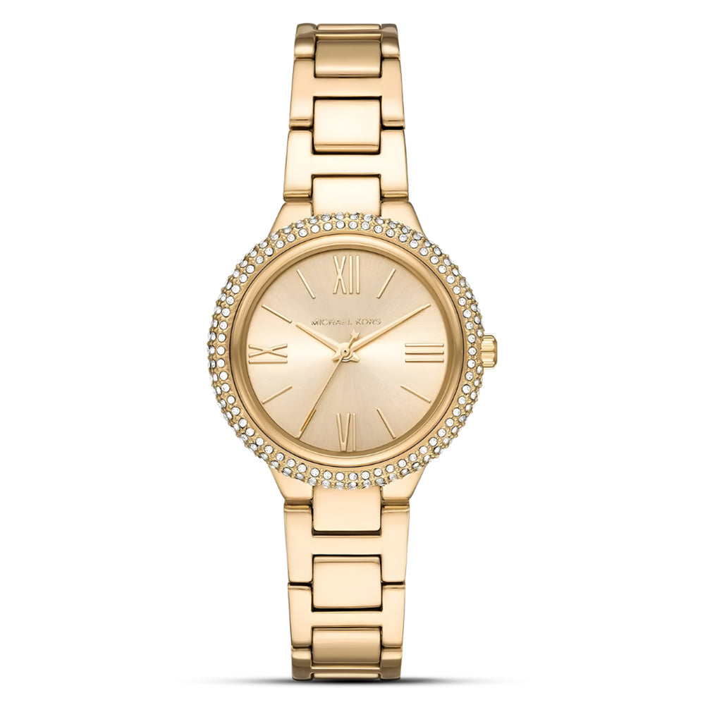 Michael Kors Taryn Pave Gold Tone Ladies Watch | MK4459