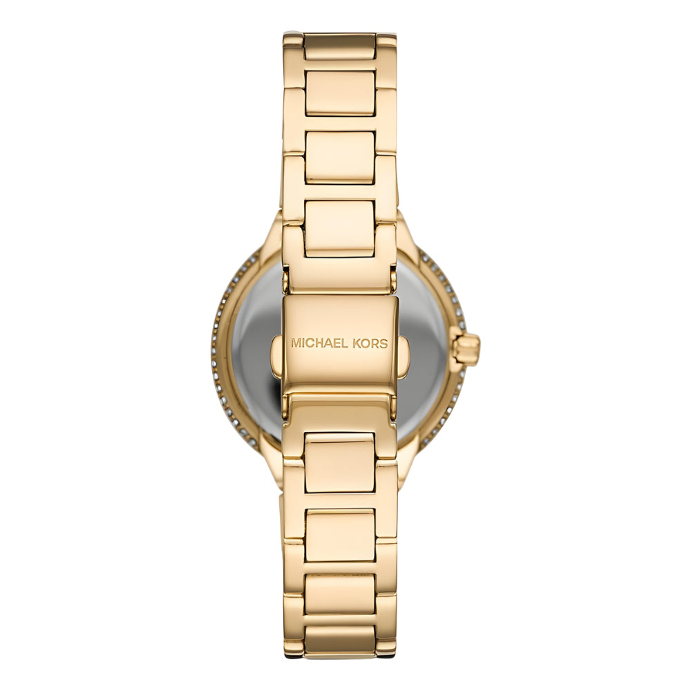 Michael Kors Taryn Pave Gold Tone Ladies Watch | MK4459