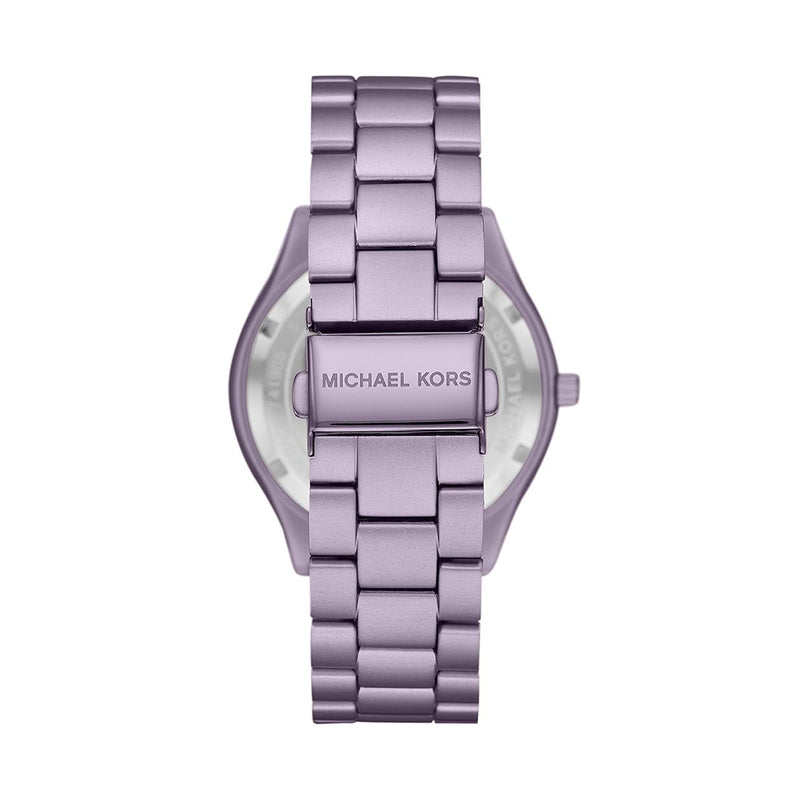 Michael Kors Slim Runway Light Purple Dial Ladies Watch | MK4540