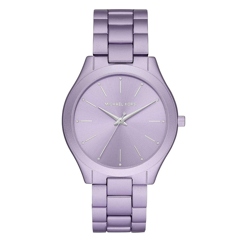 Michael Kors Slim Runway Light Purple Dial Ladies Watch | MK4540