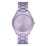 Michael Kors Slim Runway Light Purple Dial Ladies Watch | MK4540