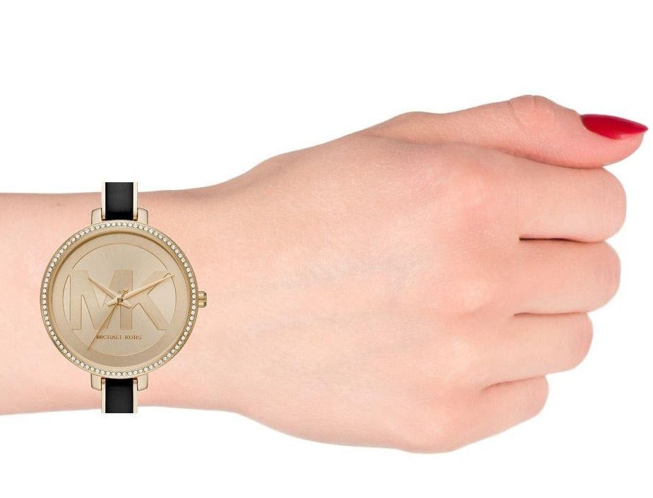 Michael Kors Jaryn Black Strap Women's Watch| MK4544