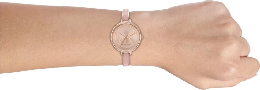Michael Kors Jaryn Pink Strap Women's Watch| MK4545