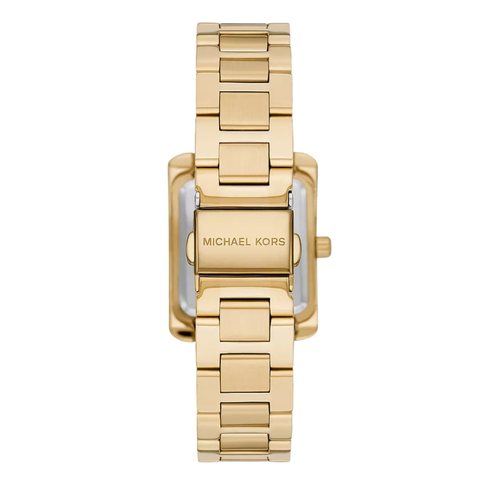 Michael Kors Emery Gold Tone White Dial Ladies Watch | MK4640