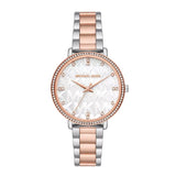 Michael Kors Pyper Two-Tone White Dial Women's Watch| MK4667