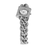 Michael Kors Mini Lock Pave Silver-Tone Chain Watch | MK4718