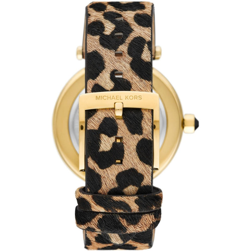 Michael Kors Parker Pave Gold Tone Calf Hair Ladies Watch| MK4723