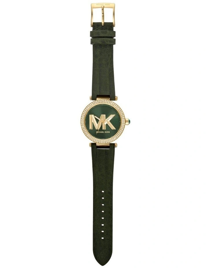 Michael Kors Parker Green Dial Ladies Watch| MK4724