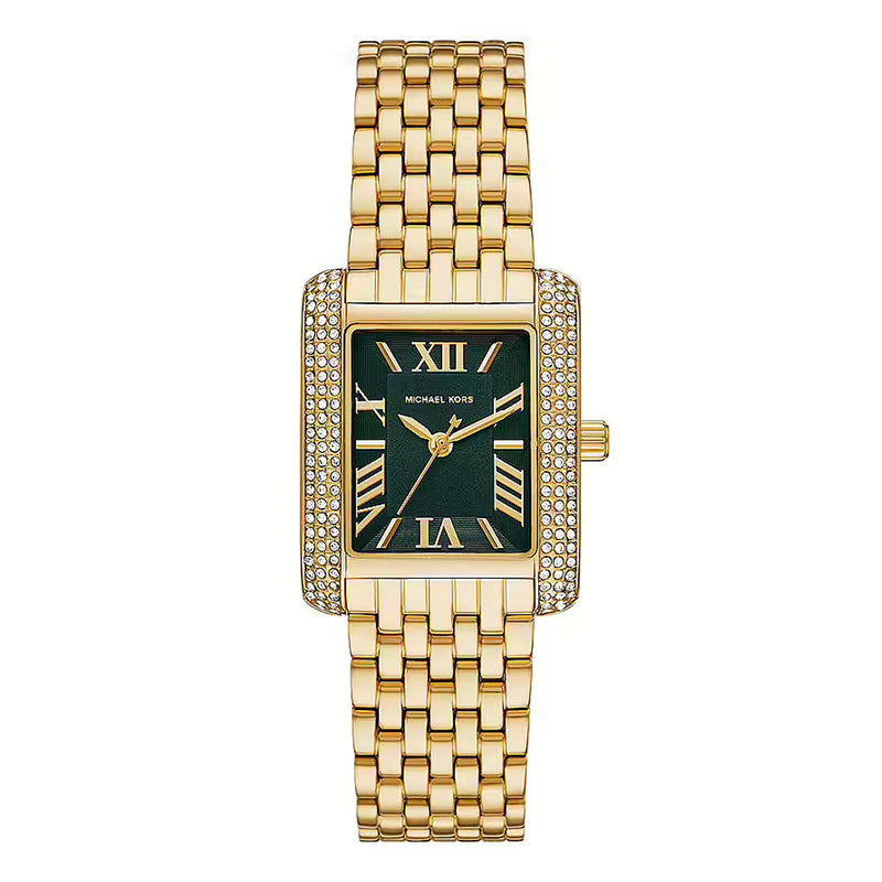 Michael Kors Emery Pavé Green Dial Ladies Watch | MK4742