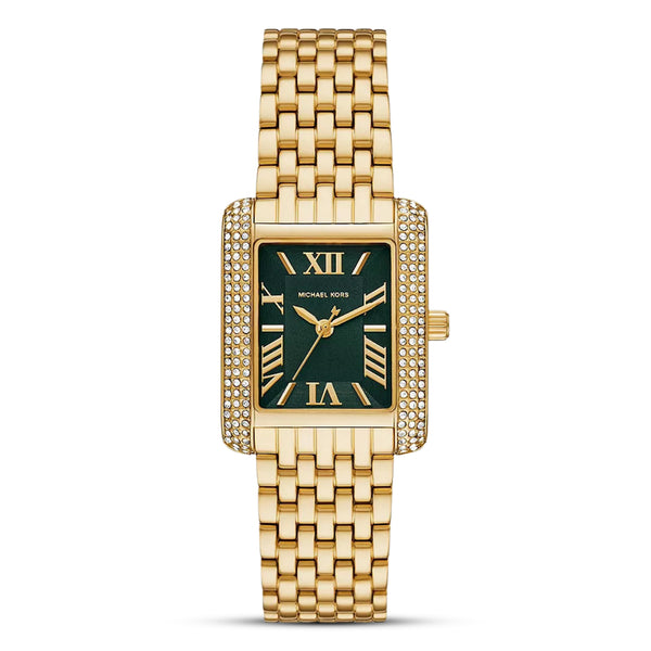 Michael Kors Emery Pavé Green Dial Ladies Watch | MK4742