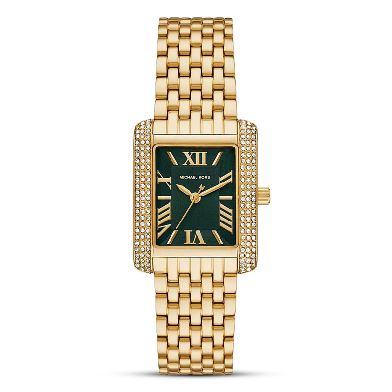 Michael Kors Emery Pavé Green Dial Ladies Watch | MK4742