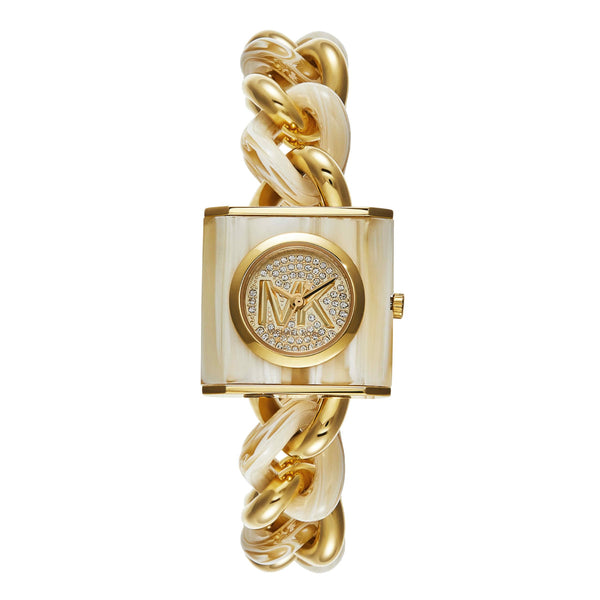 Michael Kors Pavé Gold Tone Dial ladies Watch | MK4809