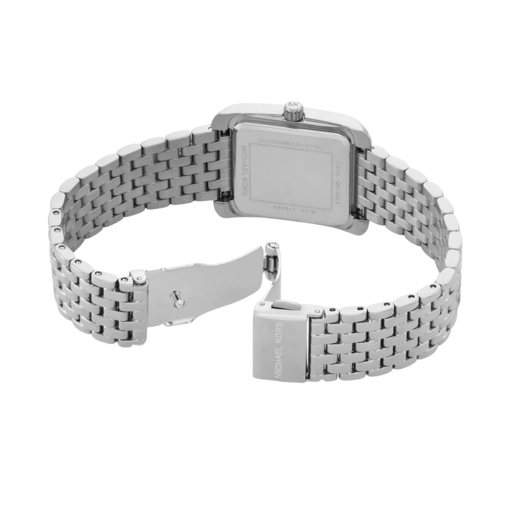 Michael Kors Petite Emery Pave Silver Tone Women's Watch | MK4829