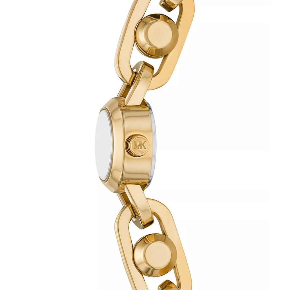 Michael Kors Mini Astor Link Gold Dial Ladies Watch | MK4871