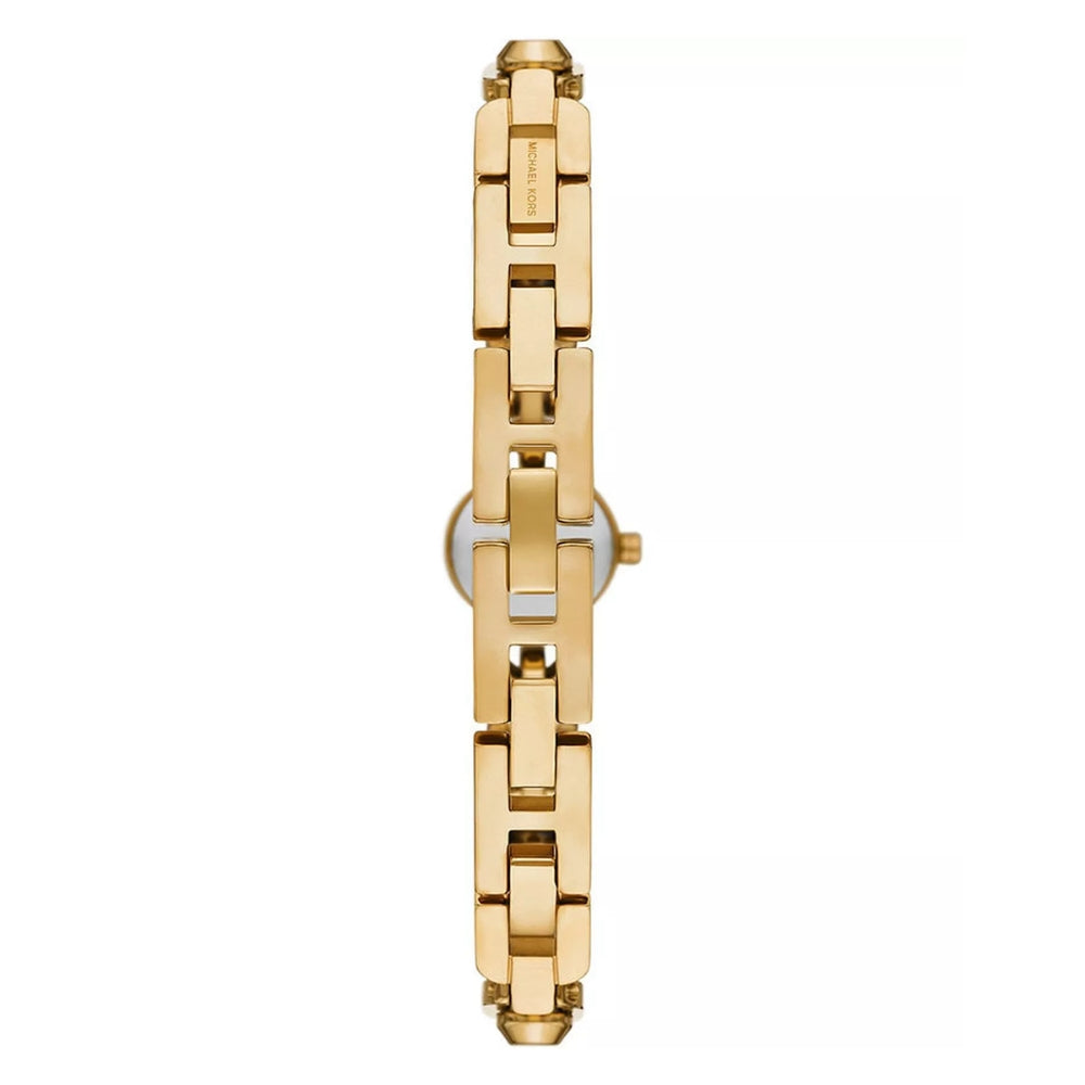 Michael Kors Mini Astor Link Gold Dial Ladies Watch | MK4871