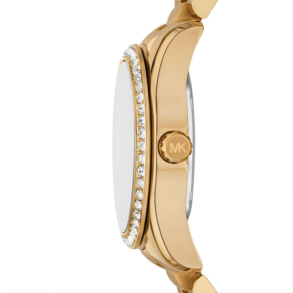 Michael Kors Lexington Green Dial Ladies Watch MK4924