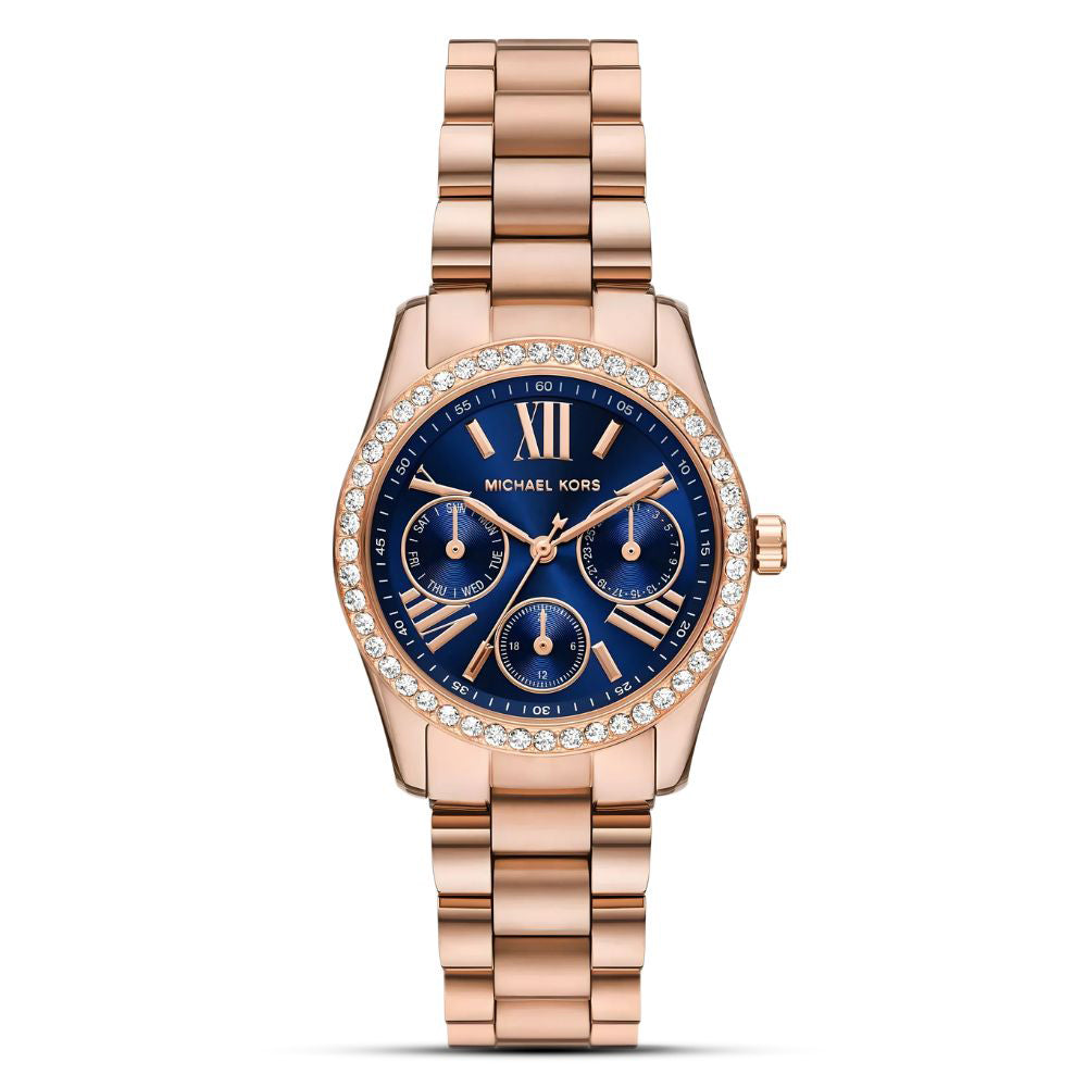 Michael Kors Lexington Blue Dial Ladies Watch MK4926