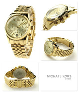 Michael Kors Lexington Gold Tone Women's Watch| MK5556