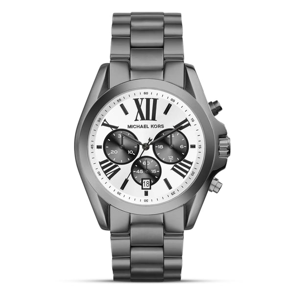 Michael Kors Bradshaw Gunmetal White Dial Men's Watch| MK5952