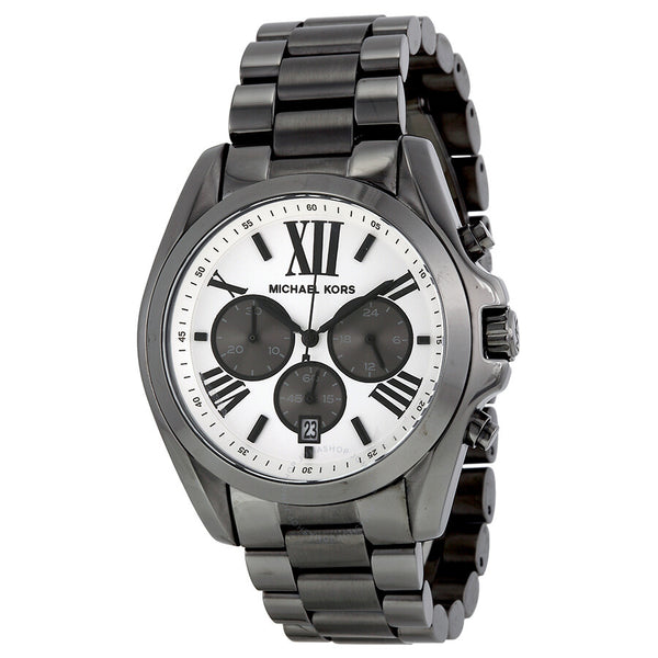 Michael Kors Bradshaw Gunmetal White Dial Men's Watch| MK5952