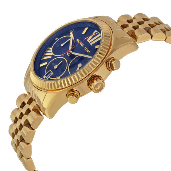 Michael Kors Lexington Blue Dial Women's Watch| MK6206