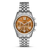 Michael Kors Lexington Chronograph Brown Dial Ladies Watch | MK6221