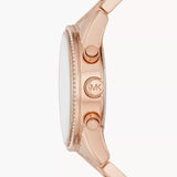 Michael Kors Ritz Chronograph Rose Gold Dial Ladies Watch| MK6357