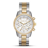 Michael Kors Ritz Chronograph Two Gold Ladies Watch| MK6474