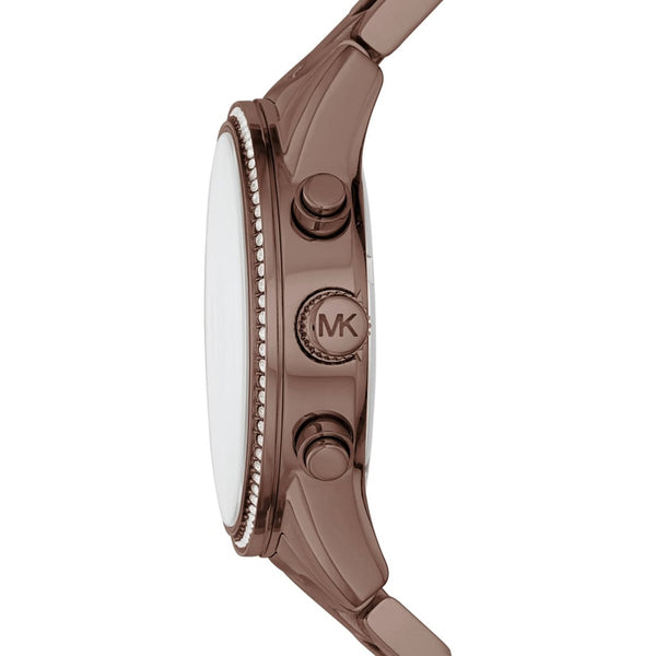 Michael Kors Ritz Chronograph Brown Dial Ladies Watch| MK6529