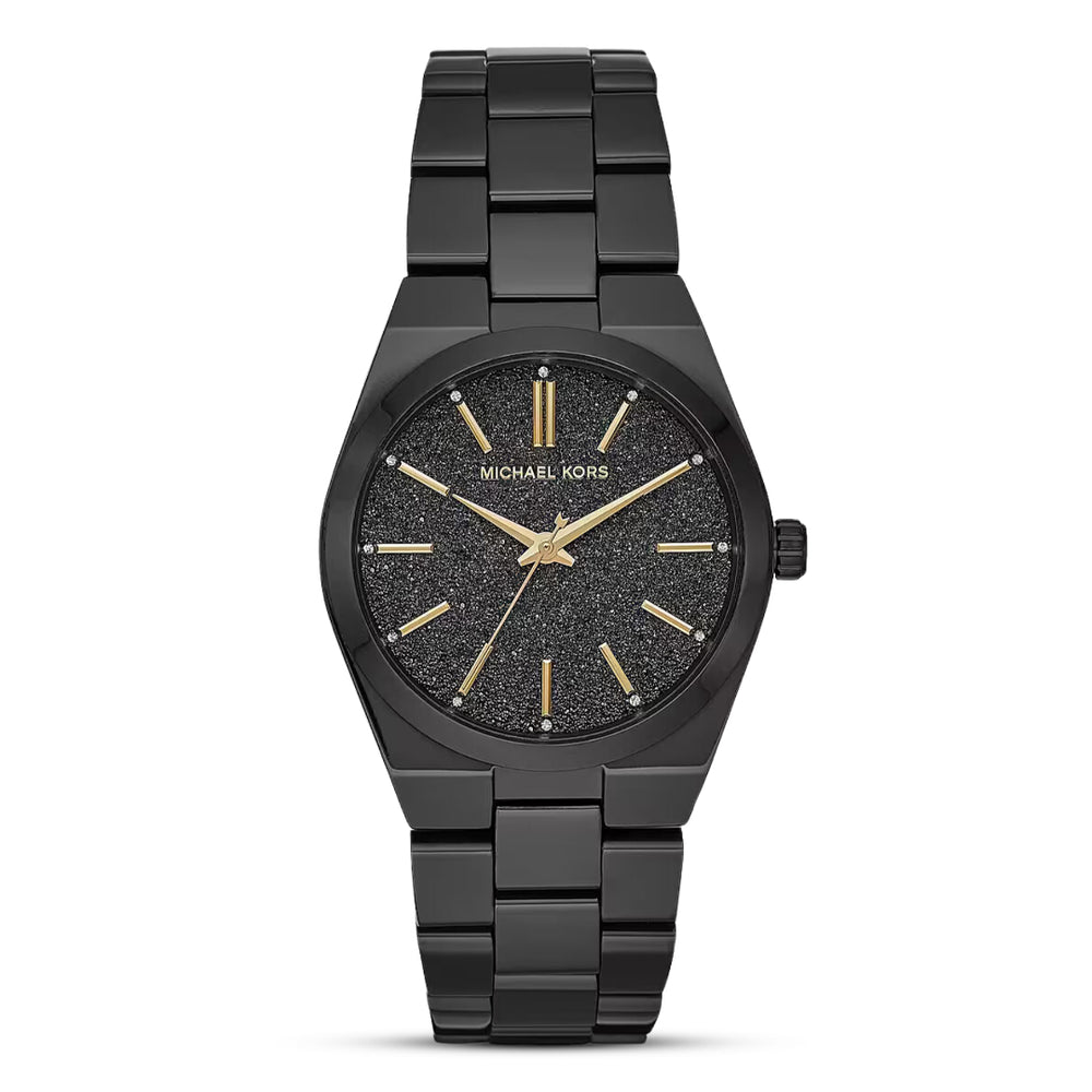 Channing Dial Michael Kors Channing Black Dial Women's Watch | MK6625