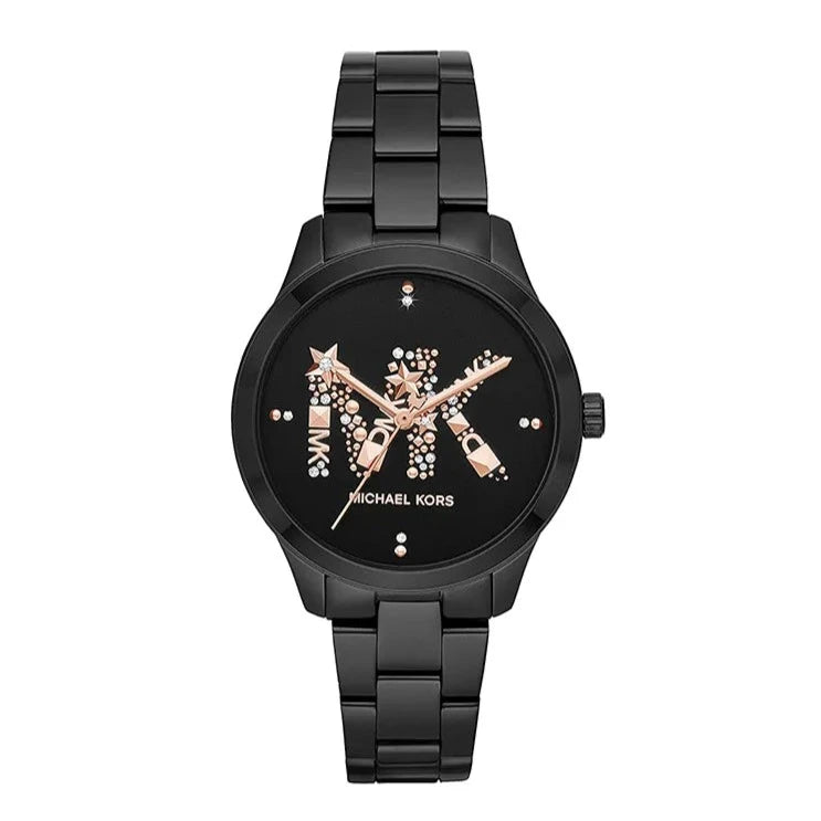 Micheal Kors Runway Black Dial Women's Watch | MK6683