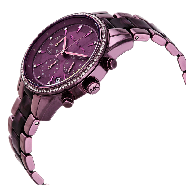 Michael Kors Ritz Purple Dial Ladies Watch| MK6720