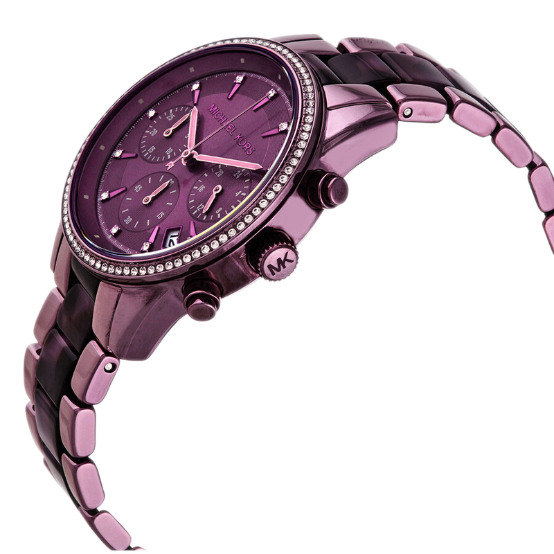 Michael Kors Ritz Purple Dial Ladies Watch| MK6720