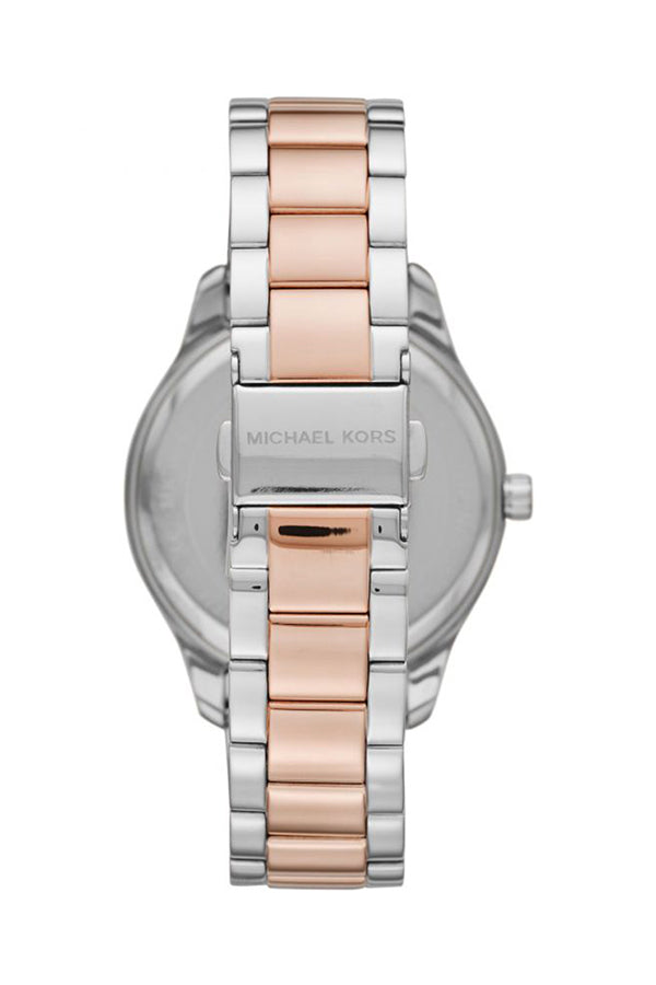 Michael Kors Layton Two-Tone White Dial Women's Watch| MK6849