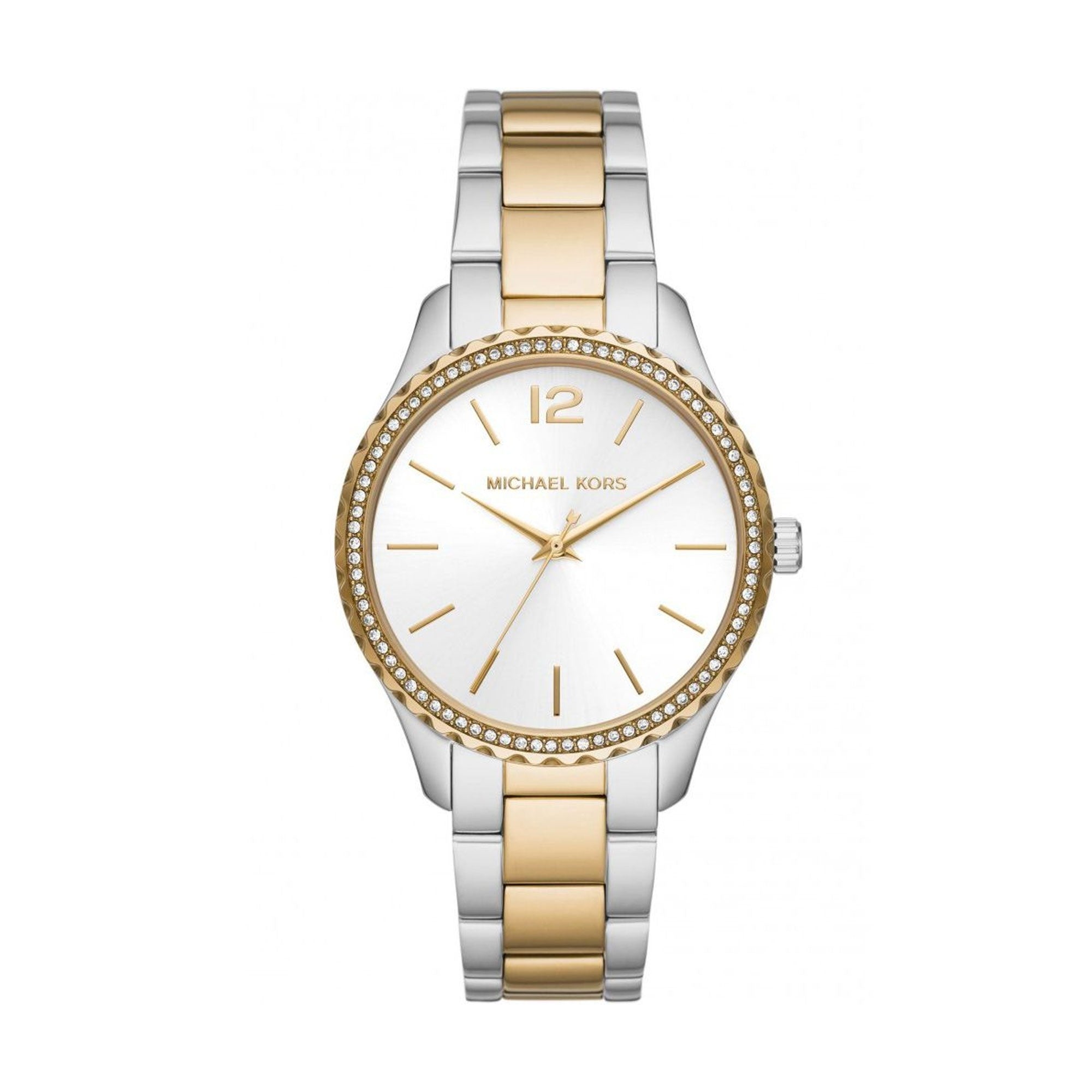 Michael Kors Layton White Dial Women's Watch| MK6899